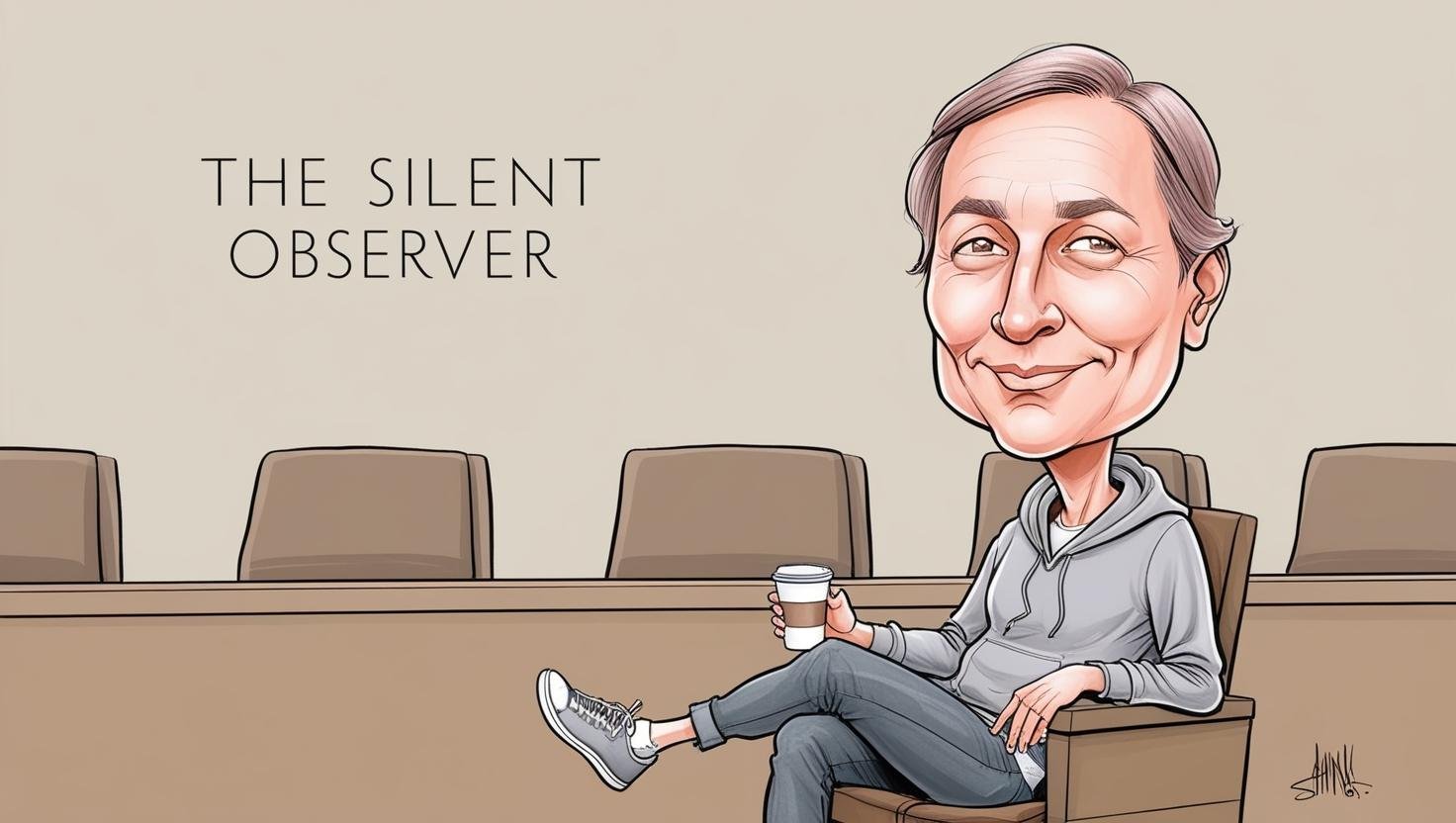 Juror 8-3 The Silent Observer characature