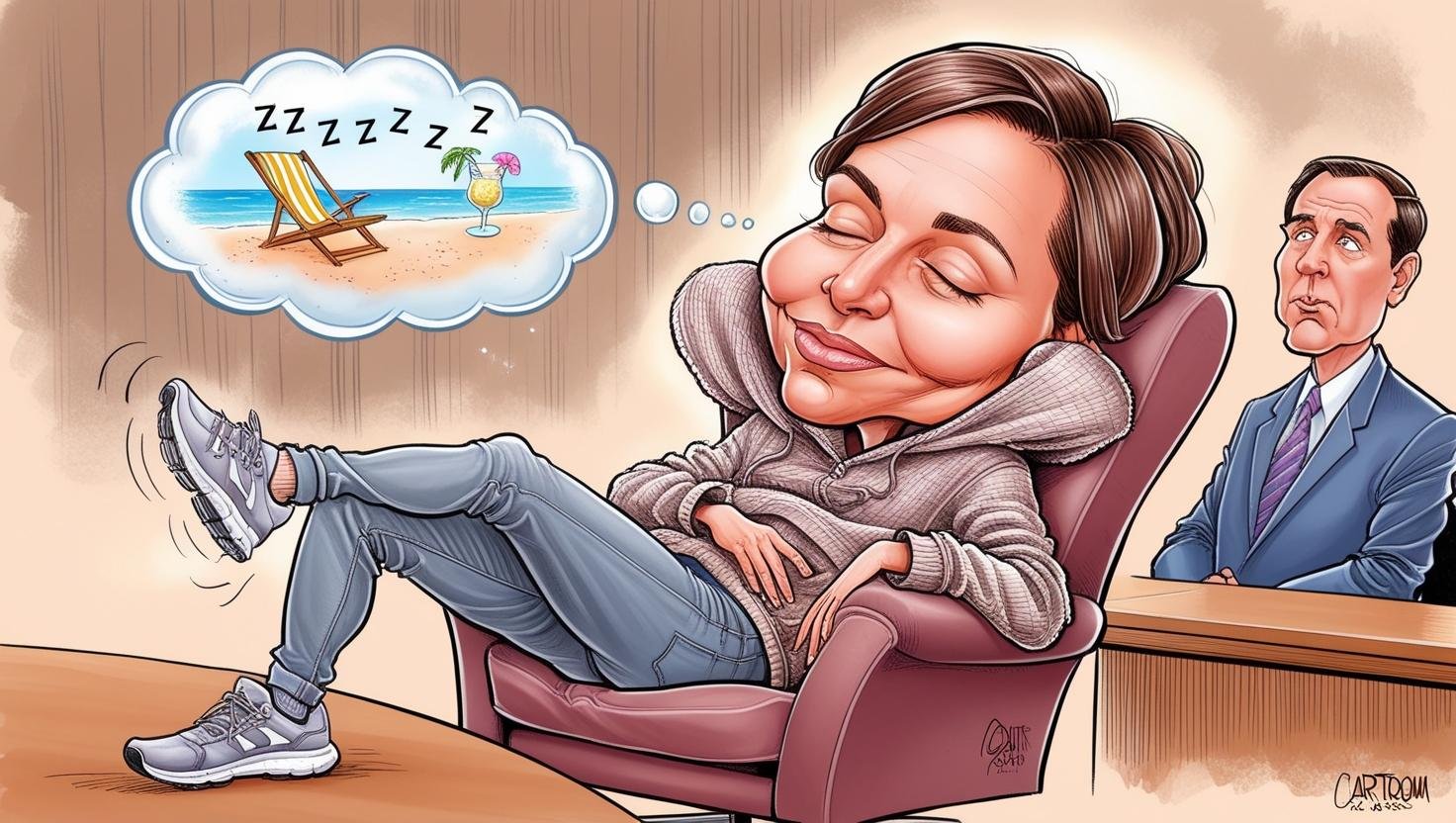 Sleeping Juror Sleeping Juror