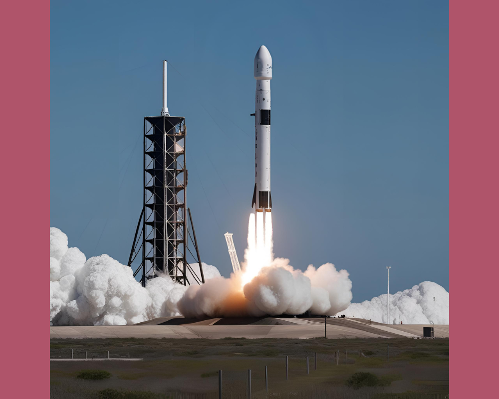 spaceX Rocket Launch Texas 2 SpaceX Rocket ship launching