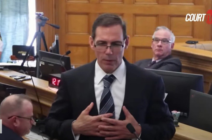 Hank Brennan During Closing Arguments Speaks to Jury