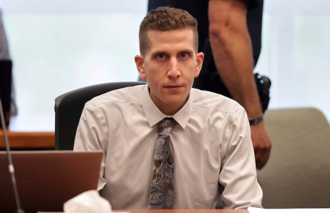 Kohberger at plea hearing Kohberger at plea hearing