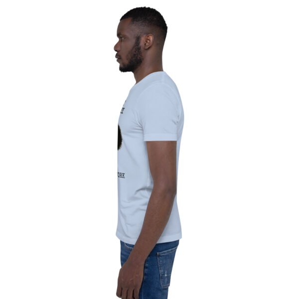 Every Print Tells a Story Unisex t-shirt - Baby Blue - Image 3