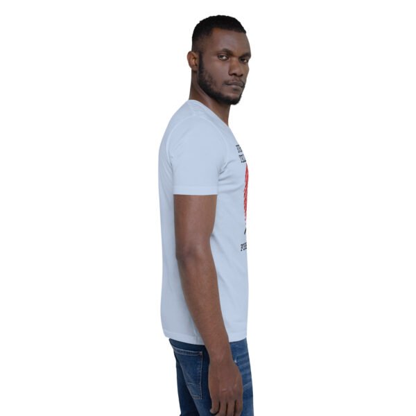 Every Print Tells a Story Unisex t-shirt - Baby Blue - Image 5