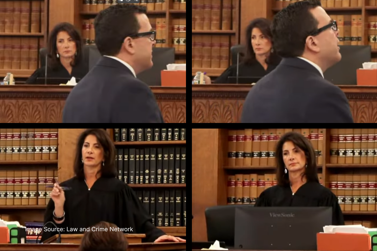 Frenier Shoots Daggers at the Front Row Frenier Shoots Daggers at the Front Row